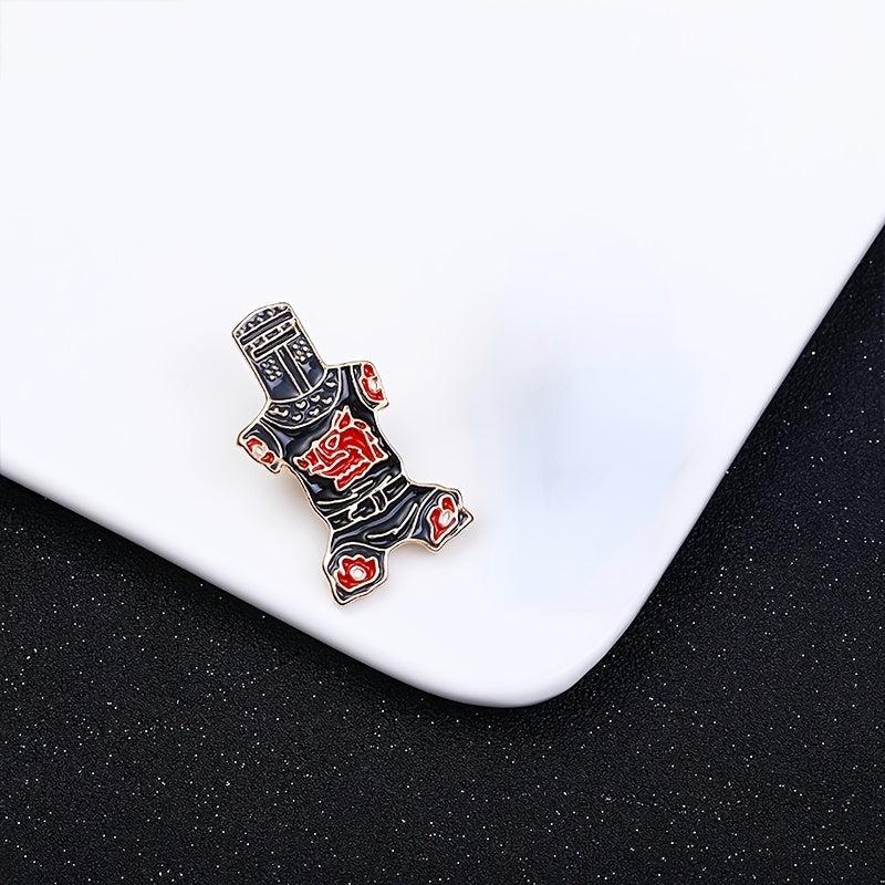 Creative Pop Enamel Pin Lapel Badges Brooch Funny Jewelry