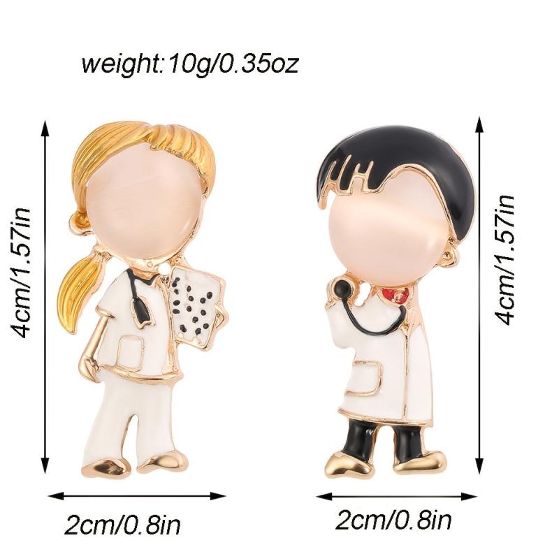 Medical Series Embroidery Nurse Pin