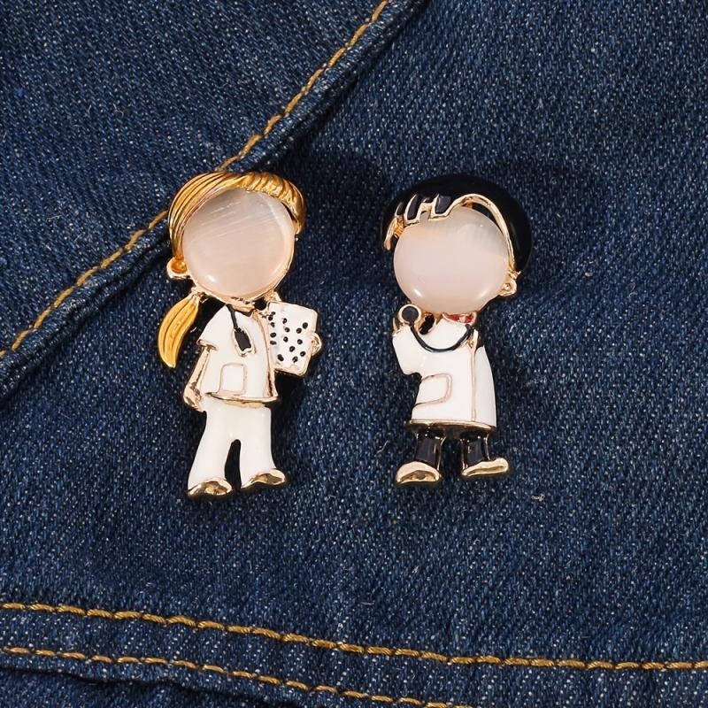 Medical Series Embroidery Nurse Pin