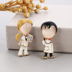 Medical Series Embroidery Nurse Pin