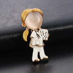 Medical Series Embroidery Nurse Pin