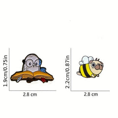 Little Bee Jewelry Brooch Small Gift For Men Boyfriend