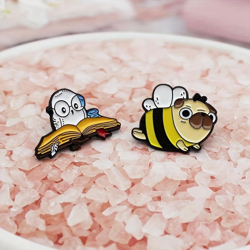 Little Bee Jewelry Brooch Small Gift For Men Boyfriend