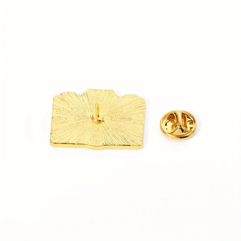 Camera Landscape Brooch Pin Nature Scene Photography Jewelry