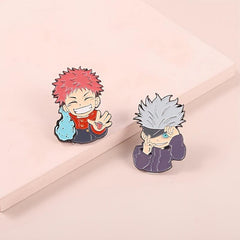 Anime Enamel Pin Cartoon Brooches Pin Cosplay Lapel Pin Metal Badges
