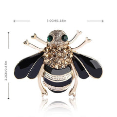 Delicate Bee Brooch Pin