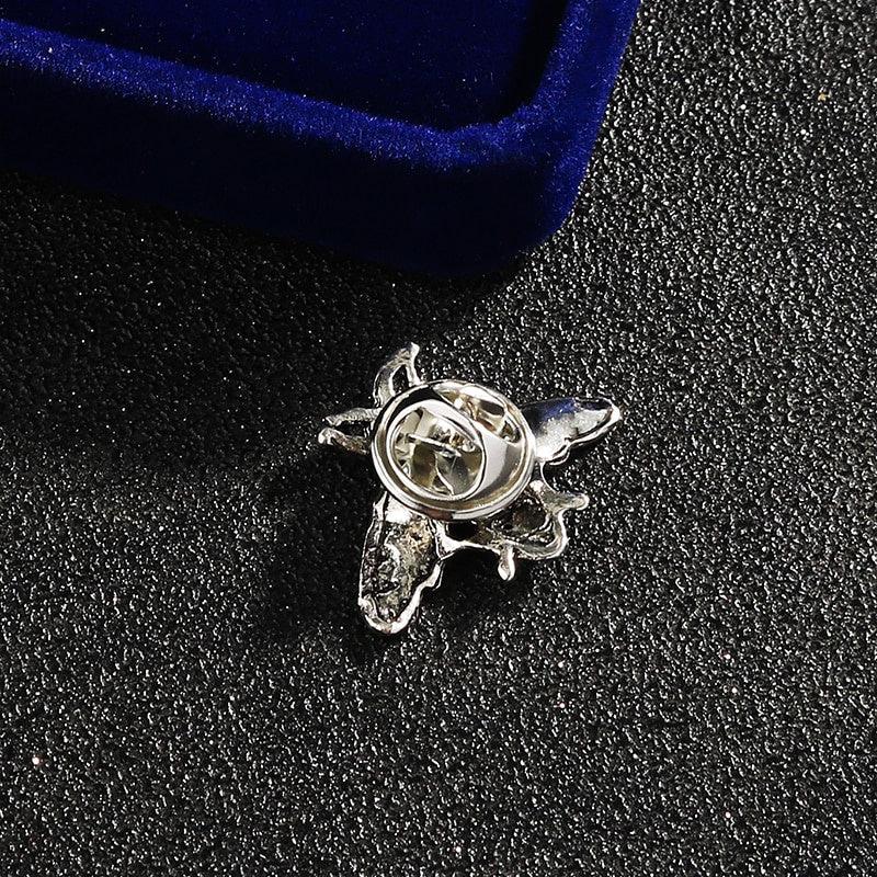 Retro Bee Brooch Wedding Suit Brides Men's Women's Shirt Collar Pin
