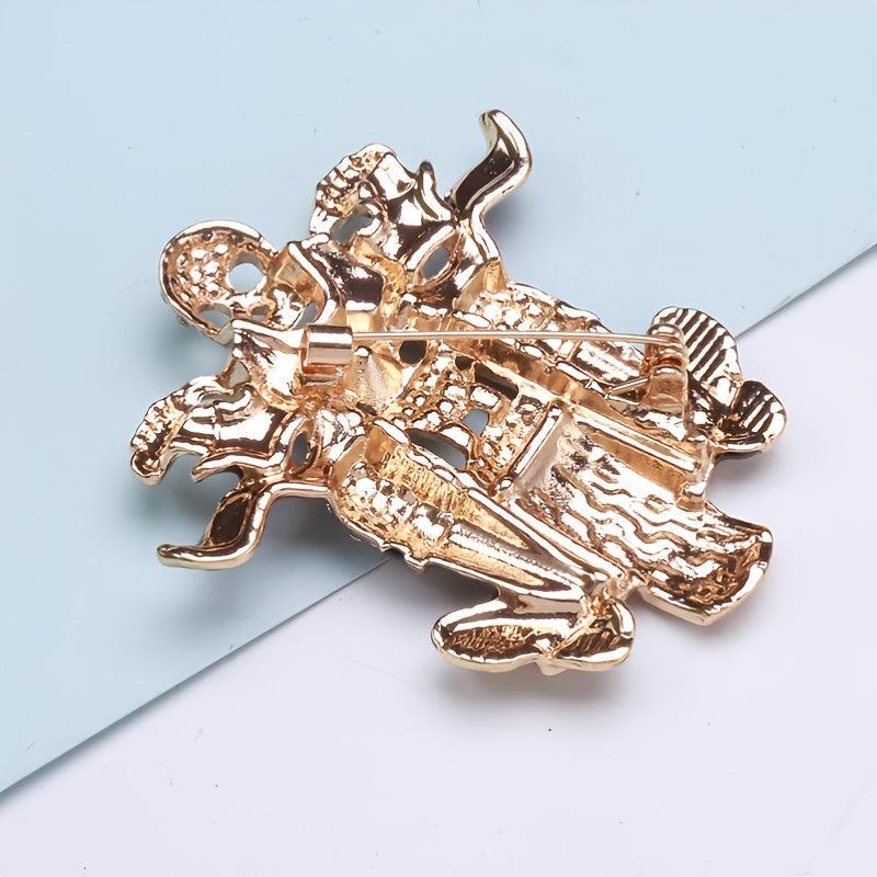 Men's Funny Motorcycle Pattern Pin