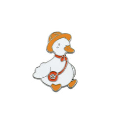 Cute Duck Chicken Brooch for Men, Bag Pin, Collar Pin, Suit Accessories