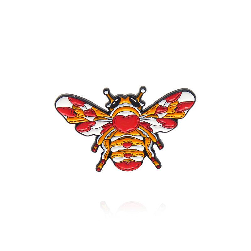 Colorful Insect Brooch Pin