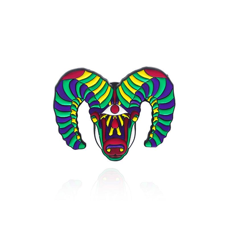 Colorful Insect Brooch Pin