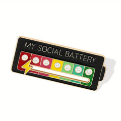 Emotional 7 Days a Week Enamel Pin