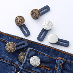 Adjustable Elastic Detachable Jeans Nail Extension Button