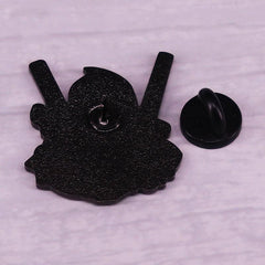Sci fi Devil Brooch