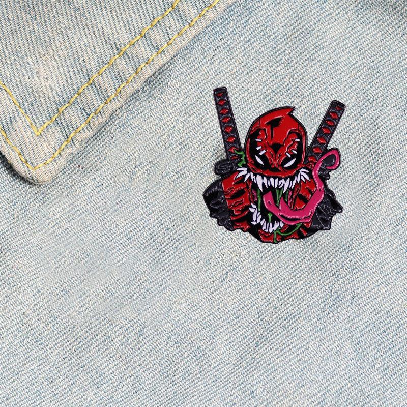 Sci fi Devil Brooch