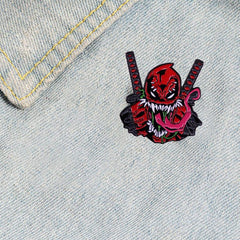 Sci fi Devil Brooch