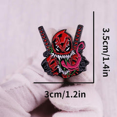 Sci fi Devil Brooch