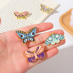 Butterfly Brooch Enamel Pin For Men