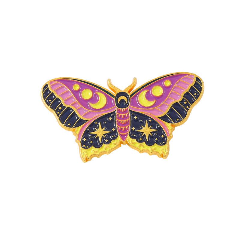 Butterfly Brooch Enamel Pin For Men
