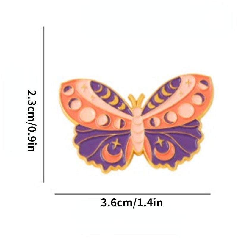 Butterfly Brooch Enamel Pin For Men