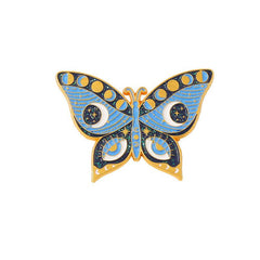 Butterfly Brooch Enamel Pin For Men