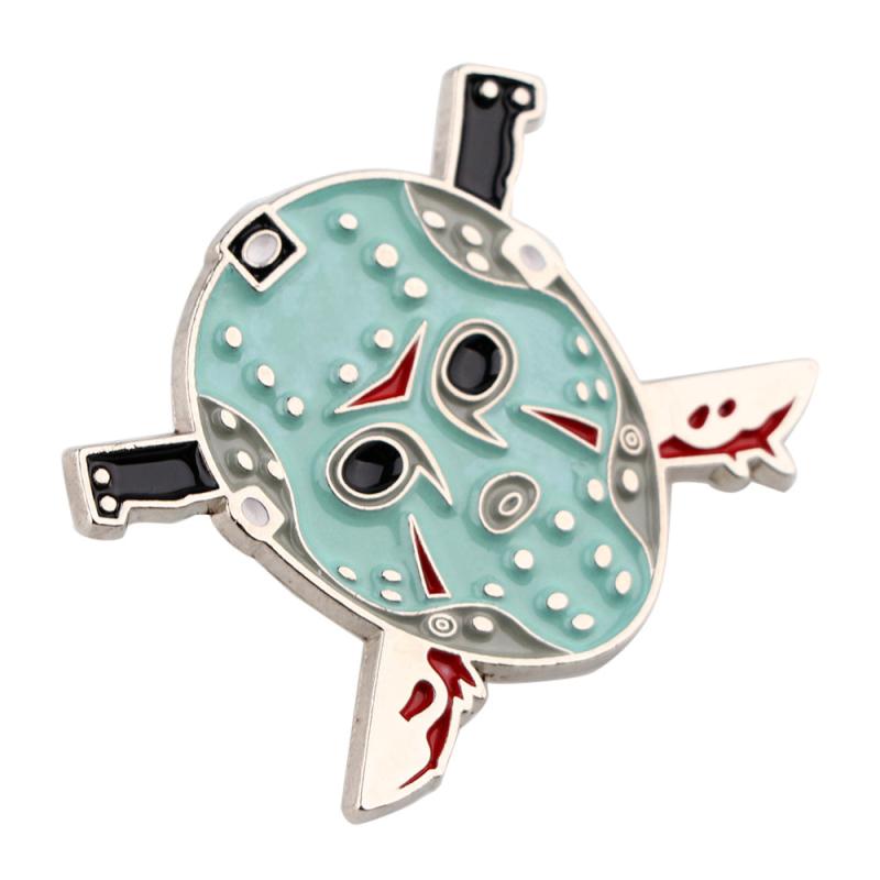 Halloween Enamel Pins Brooches for Backpacks Men