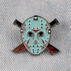 Halloween Enamel Pins Brooches for Backpacks Men