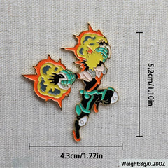 Anime Peripherals Brooch For Men Creative Jewelry