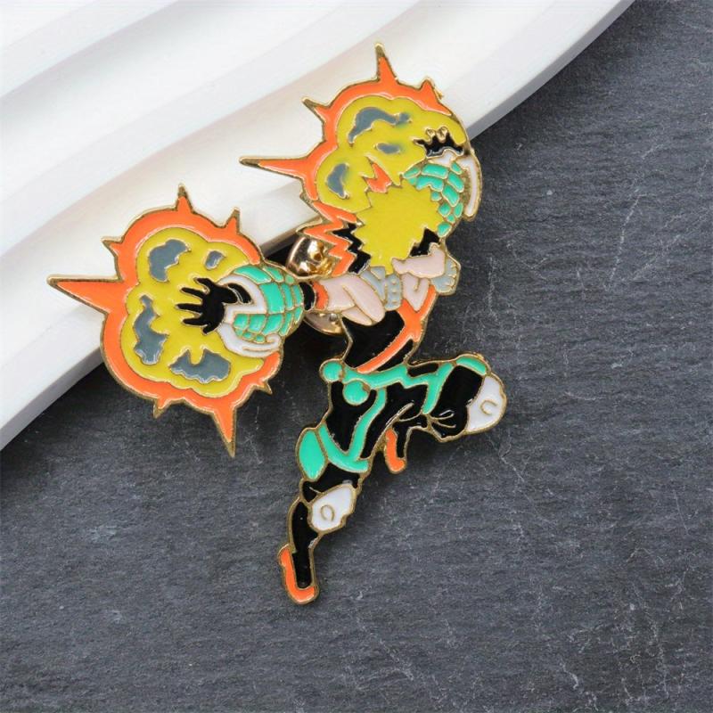 Anime Peripherals Brooch For Men Creative Jewelry