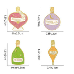Creative Juice Perfume Bottle Brooch