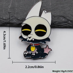 Little Dinosaur Novelty Brooch For Men