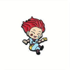 Enamel Cartoon Character Brooch Oil Dripping Badge