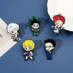 Enamel Cartoon Character Brooch Oil Dripping Badge