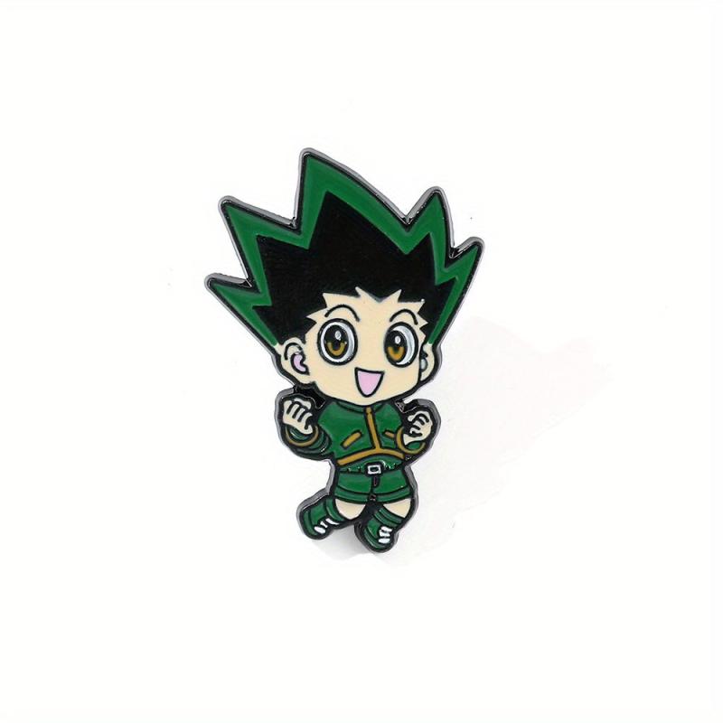 Enamel Cartoon Character Brooch Oil Dripping Badge