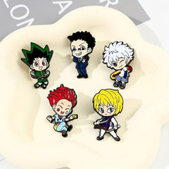 Enamel Cartoon Character Brooch Oil Dripping Badge
