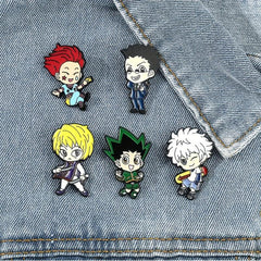 Enamel Cartoon Character Brooch Oil Dripping Badge
