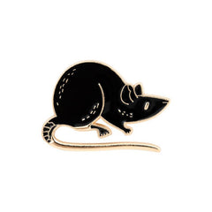 Cute Cat and Mouse Brooch Anime Pin