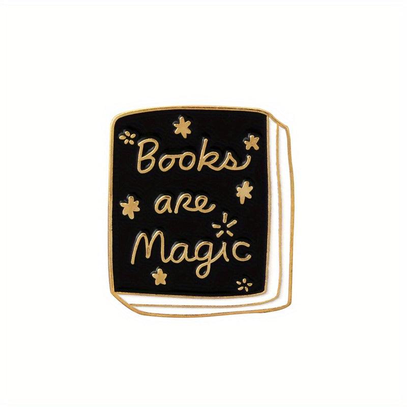 Cartoon Alloy Hedgehog School Book Reading Creative Pin