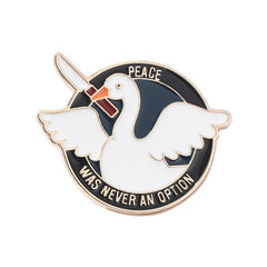 Cute Goose Enamel Pin Brooch for Lapel