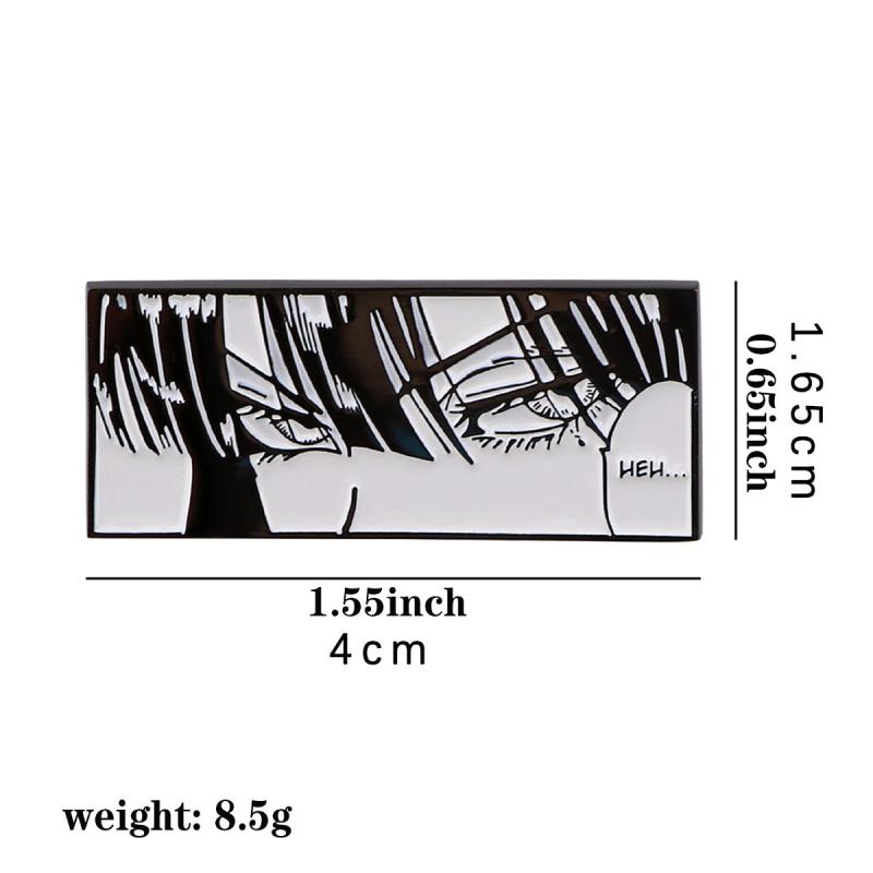 Anime Girl Eyes Lapel Pins Enamel Pin Badges Brooches