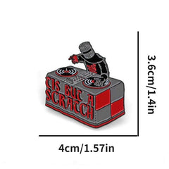 Creative Pop Enamel Pin Lapel Badge Funny Jewelry
