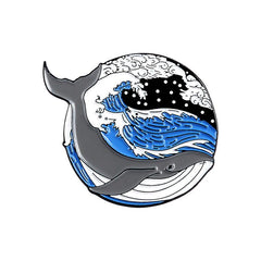 Marine Animals Chubby Whales Enjoying the Sea