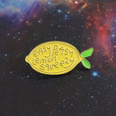 Fruit Lemon Jewelry Pin