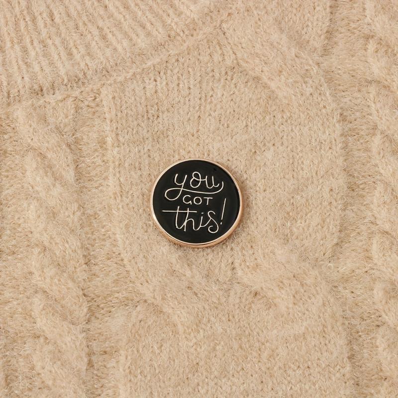 10pcs Cartoon Brooches Newspaper Book Brooch