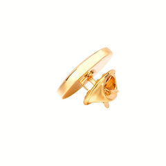 Golden Festive Brooch For Men Wedding Corsage