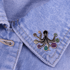 Funny Enamel Pin Lapel Brooches for Pop Culture Fans