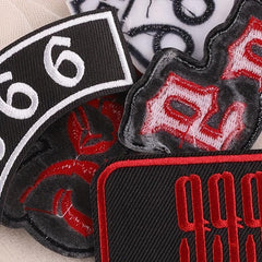 5pcs Embroidery Patches For Boys Coat DIY Iron on Sticker