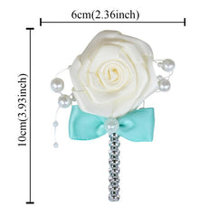 Groom Man Suit Pin Corsage Wedding Dress Accessories