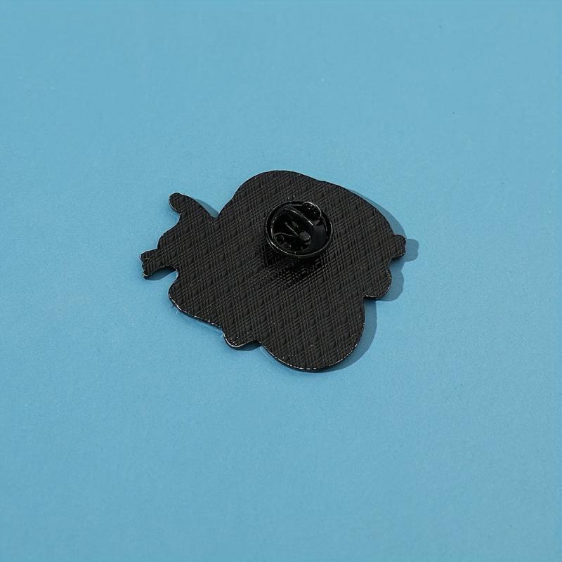 Funny Girl Cat Enamel Pins Metal Badges Backpacks Accessories