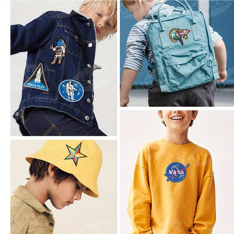 Men's Aviation Embroidery Patch Sticker DIY Clothes Bag Pants Decorative